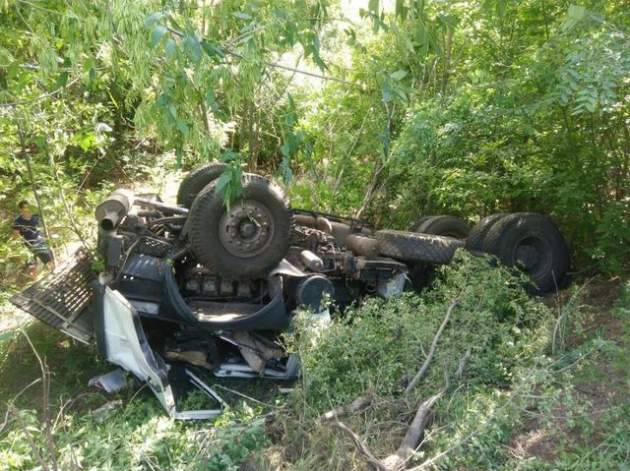 Автомобиль с военными попал в ДТП в Запорожской области