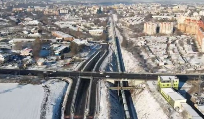 У Тернополі за програмою Зеленського збудували найбільшу дорожню розв’язку Західної України