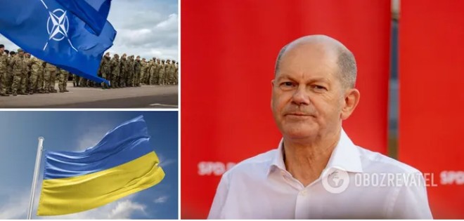 Канцлер Німеччини про вступ України до НАТО: таких гарантій бути не може