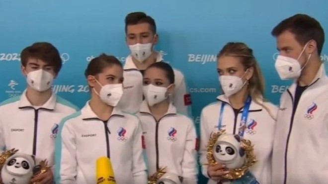 Російська фігуристка на Олімпіаді в Пекіні «ні***а не зрозуміла» питання англійською
