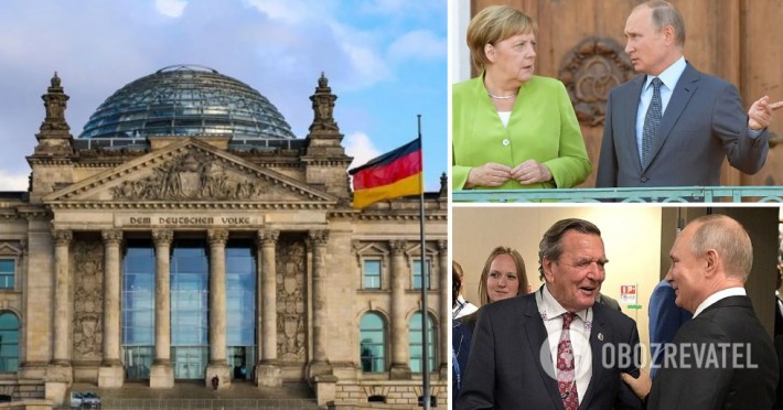 У Бундестазі закликали розслідувати дії Меркель та Шредера, які привели Німеччину до залежності від РФ