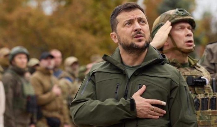 Зеленський привітав захисників і захисниць: «Ви б’єтеся за Україну» (відео)