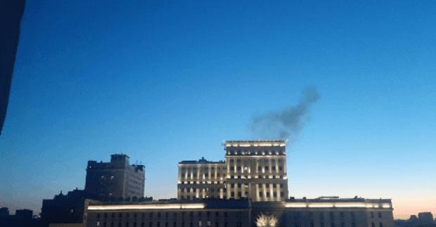 Москву атакували дрони, вибух пролунав біля будівлі Міноборони (фото, відео)