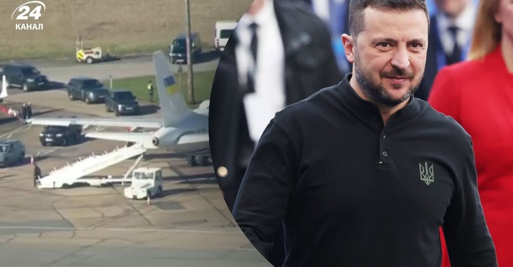 Зеленський прибув до Великої Британії: у Лондоні він відвідає саміт Європи щодо України