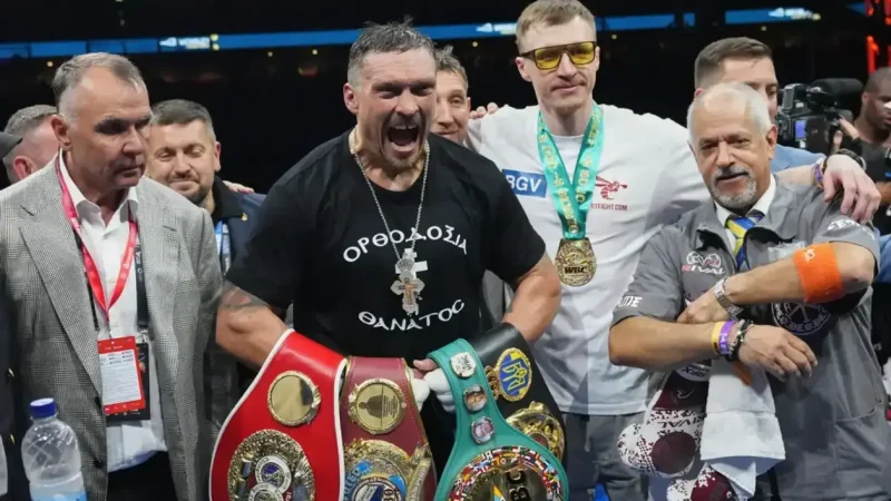 Катерина Усик: «Мій чемпіон, мій герой, моя гордість»