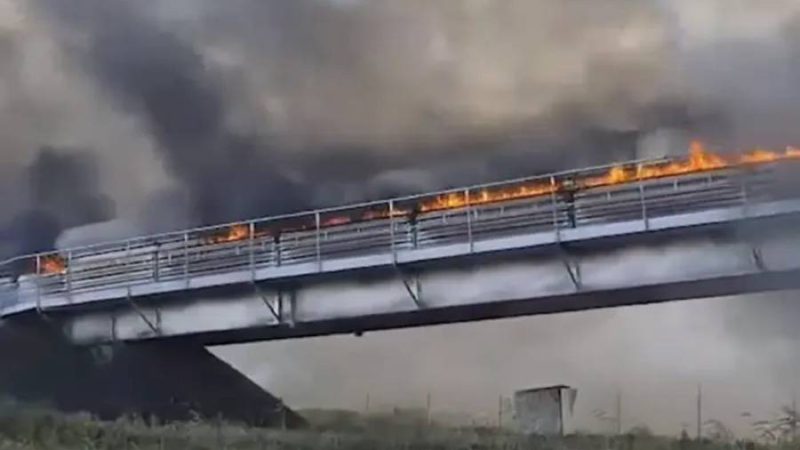 На Сахаліні згорів найдовший у Росії вугільний конвеєр: відео