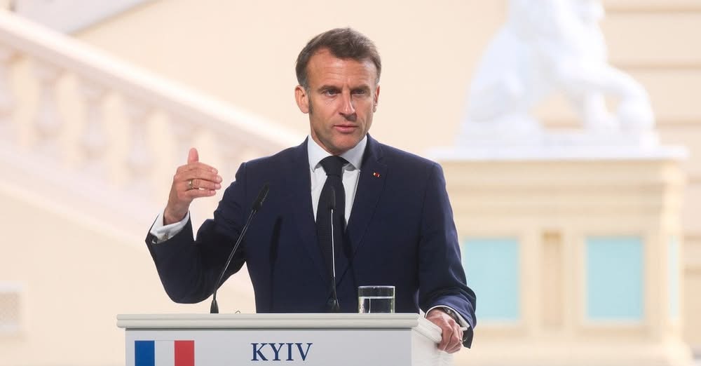 «Путін не хоче миру»: Макрон про українські території, завершення війни і безпеку Європи