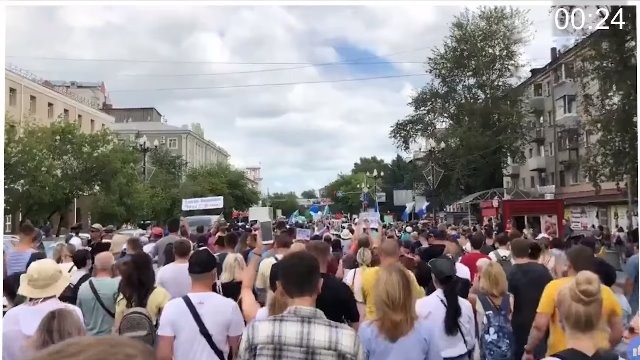 Россияне в Хабаровске выдвинули Путину требование по Украине: опубликовано видео