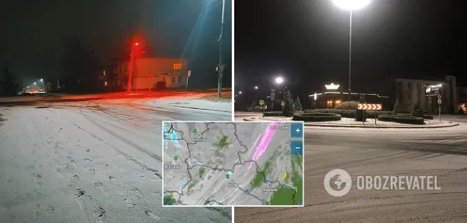 Частину України засипало першим снігом: у мережі показали яскраві фото