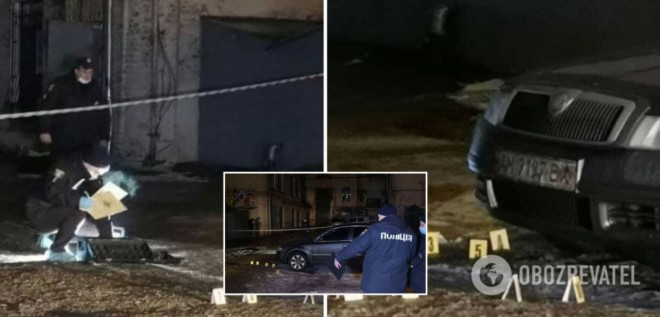 У Києві грабіжники відкрили стрілянину по чоловікові та відібрали у нього 10 млн. Фото, відео та всі деталі