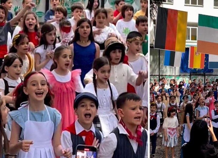 У Грузії на святі останнього дзвоника школярі на знак підтримки України заспівали «Червону калину». Відео
