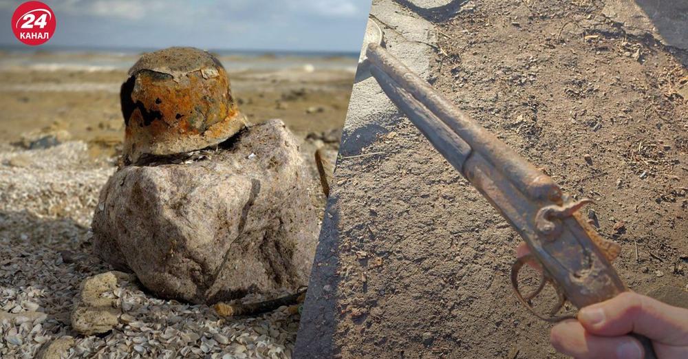 Історія виходить з-під води: на дні Каховського водосховища знаходять артефакти та поховання (фото)