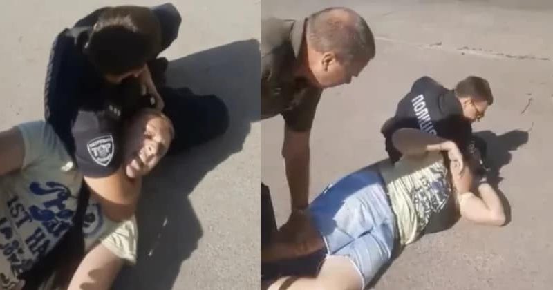 У Києві посеред вулиці «запакували» чоловіка: у поліції розповіли, що сталося