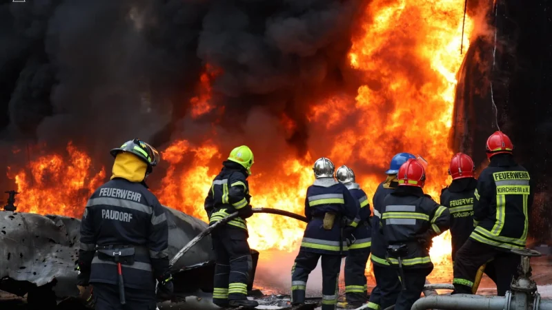 В ДСНС показали наслідки атаки безпілотників на Вінниччину