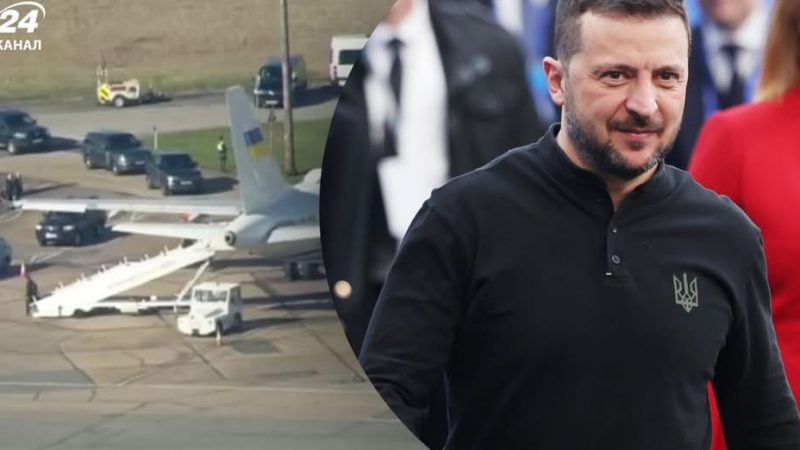 Зеленський прибув до Великої Британії: у Лондоні він відвідає саміт Європи щодо України