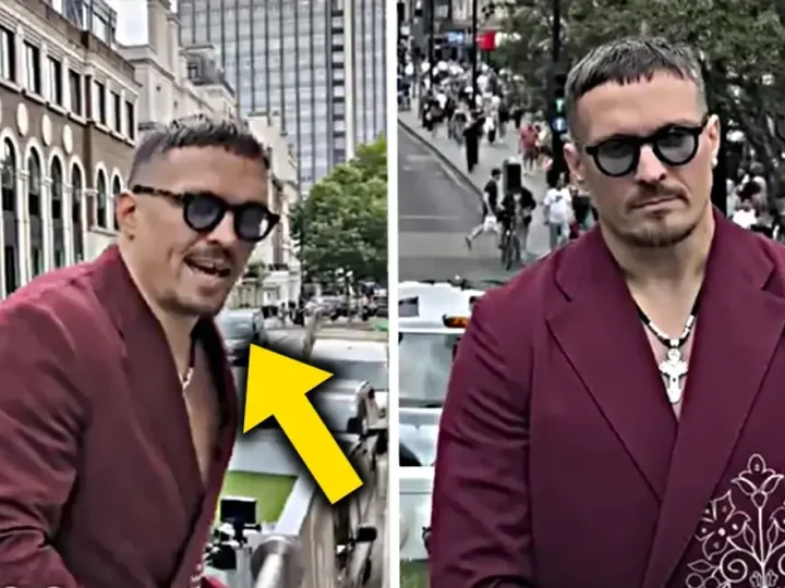 Усик вже у Лондоні. Одразу почав знущатися з Дюбуа (Відео)