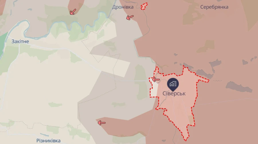 ЗСУ вийшли з Сіверська – Генштаб