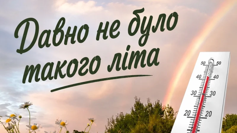 Сильна спека, проливні дощі та град. Синоптики розповіли, якої погоди чекати цього літа