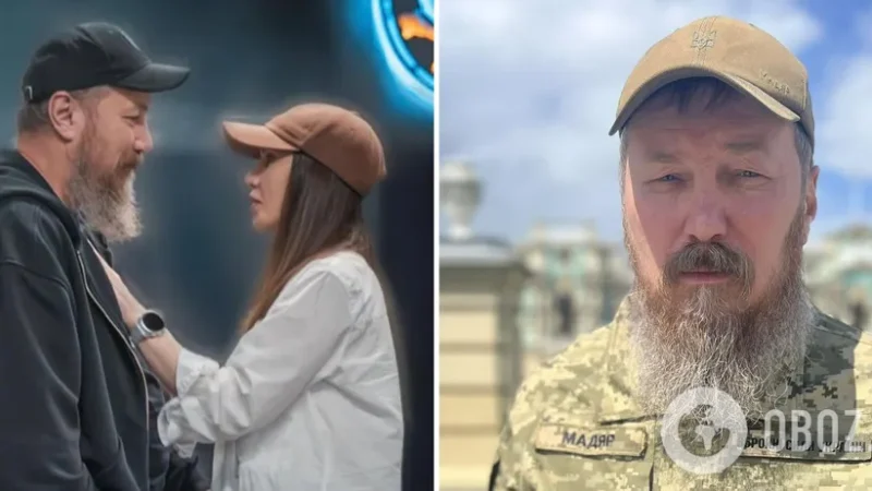 Який вигляд має красуня-дружина “Мадяра”, з якою вони разом 30 років, і як її змінила служба на фронті. Фото