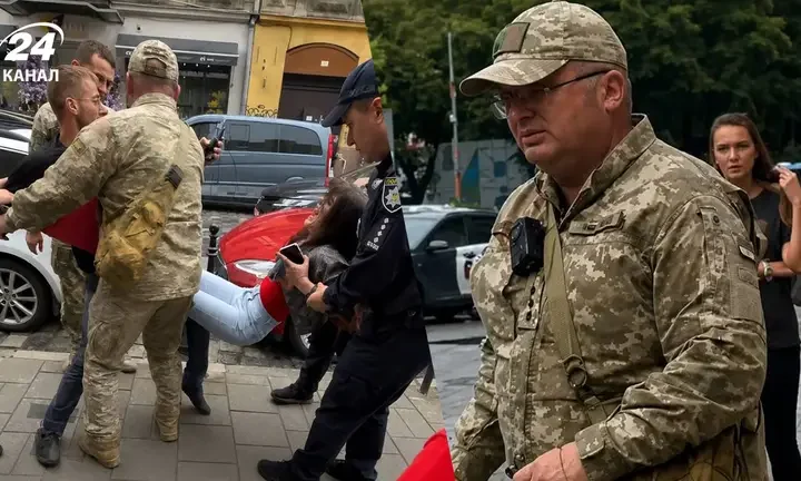 Військовий ТЦК почав душити жінку у центрі Львова: Лубінець та поліція відреагували