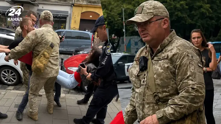 Військовий ТЦК почав душити жінку у центрі Львова: Лубінець та поліція відреагували