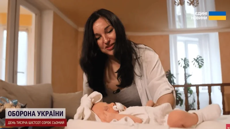 “Носик більше татів”: дружина полеглого воїна народила доньку через 3 роки після його загибелі