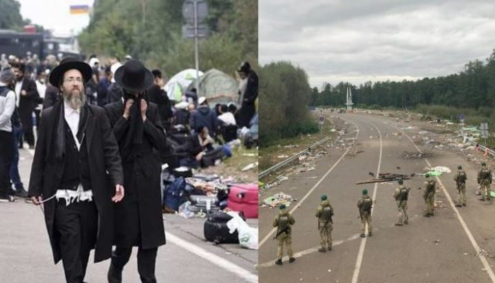 Щось пішло не так: Хасиди буквально за лічені хвилини покинули кордон України залишивши після себе тонни сміття